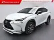 Used 2016 Lexus NX200t 2.0 F Sport SUNROOF POWER BOOT - Cars for sale