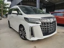 2019 Toyota Alphard 2.5 G SC SUNROOF GRADE 5B LOW MILEAGE 16K 2LED OFFER OFFER PRICE UNREG19