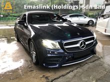 2018 Mercedes-Benz E300 2.0 AMG Coupe Turbo Camera Panaromic Roof PowerBoot Paddle Shift