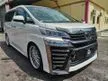 Recon 2019 Toyota Vellfire ZG Sunroof/DIM/BSM/Carrozeria Player Set Tiptop Condition - Cars for sale
