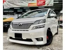 2009 Toyota Vellfire 3.5 Z MPV PILOT SEATS HOME THEATER FULL SPEC MAX LOAN 6TAHUN