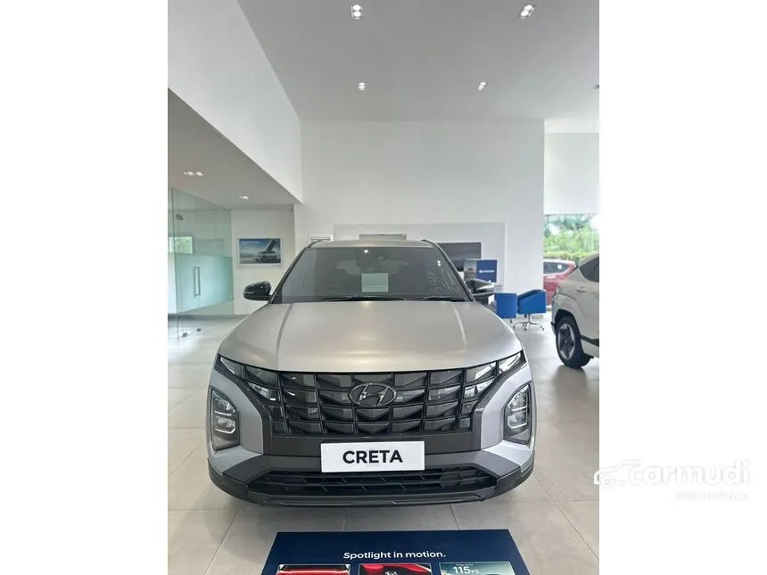 Jual Mobil Hyundai Creta 2024 Style 1.5 di DKI Jakarta Automatic Wagon Silver Rp 384.800.000