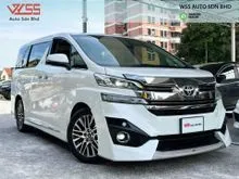 Toyota Vellfire 2.5 ZG MPV Full leather Pilot Seat SC