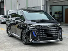 2024 Toyota Vellfire 2.4 Turbo Z Premier Full Modelista Body Kit Japan Spec Unreg Auto Side Step Sun Roof Rear Entertainment Low Mileage Black Interio