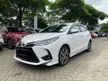 Jual Mobil Toyota Yaris 2022 S GR Sport 1.5 di DKI Jakarta Automatic Hatchback Putih Rp 223.500.000