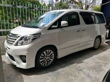 RAYA PROMOTION 2014 Toyota Alphard 2.4 G 240S Gold MPV