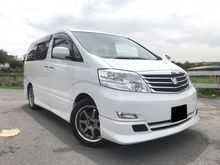 2008 Toyota Alphard 3.0 ZG 2 POWER DOOR 5 SPEED 1 OWNER FREE ACCIDENT