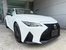 2021 Lexus IS 300 2.0 F Sport (promotion price) 360 camera ,oren caliper ,backet seats ,low mieage unreg