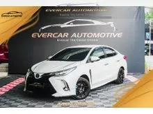 2022 Toyota Vios 1.5 G / E / GR-S FullSpec TRD B/Kit Facelift Daylight Forged Carbon Steering PStart PShift 360Cam LeatherSeat FExhaust BBS Rim 65kKM