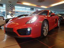 2015 Porsche Cayman 2.7 Coupe Sport Exhaust Sport Chrono Sport Steering Sport Plus Mode Paddle Shift Parktronic PCM