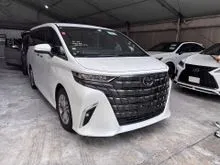 OFFER UNIT LOW MILEAGE 2024 Toyota Alphard 2.5 Z MPV