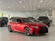 2021 Lexus IS 300 F-SPORT MILEAGE 6K SUNROOF 5A REPORT