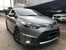 2016 Toyota Vios 1.5 TRD Sportivo (A) 75kkm Mileage , Original TRD Leather Seat, Bodykit , SportRim, Loan up 9 Tahun , Bulanan RM720 , KL Plate, 1 Own