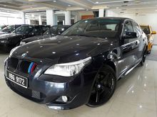 (TRUE YR 2008) BMW 525i 2.5 RAYA OFFER ONLY WARRANTY PROVIDED 1 LADY OWNER