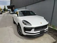 (6k-Km Genuine LOW Mileage, Grade 5-A, Provide Warranty) 2022 Porsche Macan 2.0 High Spec. PDLS+, Adaptive Cruise Control, 360 Camera, KeyLess. GTS