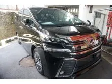 2018 Toyota Vellfire 2.5 Z G Edition (A) -UNREG-