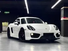 2013 Porsche Cayman 2.7 (A) 981, Sport Chrono, Low mileage