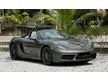 26K KM 2017 Porsche 718 2.5 Boxster S Convertible SportChrono Exhaust AppleCarplay LowUsage OneOwner