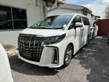 2021 Toyota Alphard 2.5 S TYPE GOLD HIGH SPEC ** SUNROOF / P/BOOT / 3 EYE LED HEADLIGHT / ROOF MONITOR ** 8 YEAR WARRANTY ** OFFER OFFER / MANY UNIT *