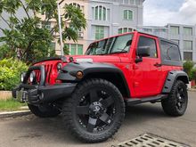 2013 Jeep Wrangler 3.6 Sport Renegade SUV X Sport MT Red Km7000 Antik 2DR Full Modif TDP.225JT
