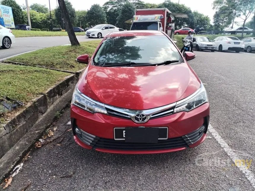 2017 Toyota Corolla Altis G Sedan