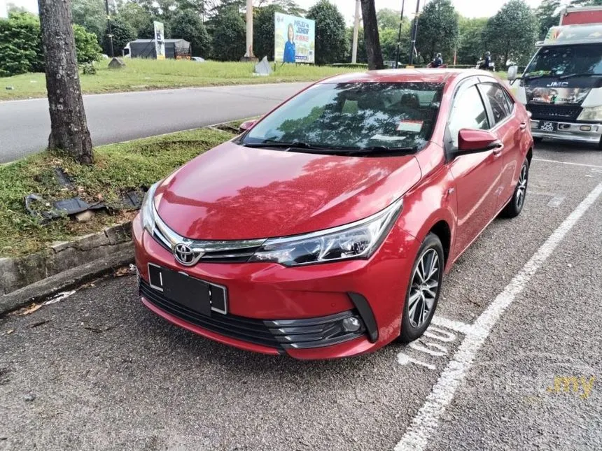 2017 Toyota Corolla Altis G Sedan