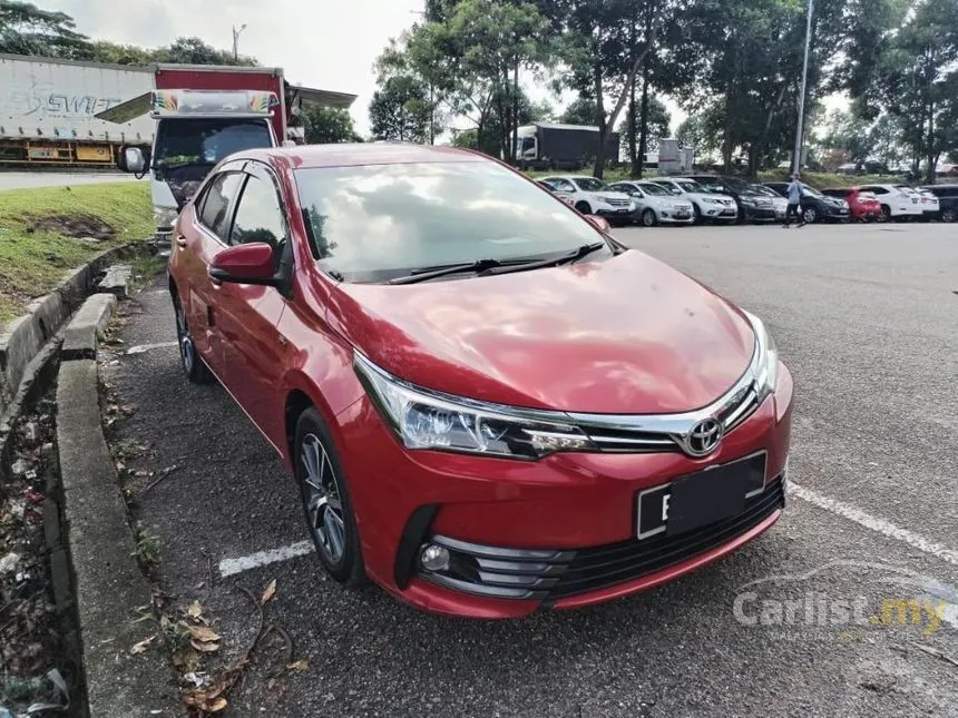 2017 Toyota Corolla Altis G Sedan