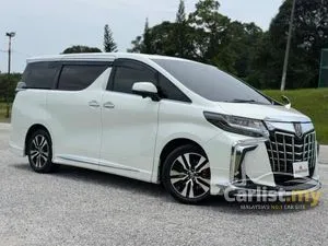 2019 Toyota Alphard 3.5 V6 GF SPEC FACELIFT (PILOT SEAT ,POWER DOOR ,POWER BOOT ,360 CAM ,HEATED & VENTILATED SEATS ,LOW MILEAGE ONE OWNER)