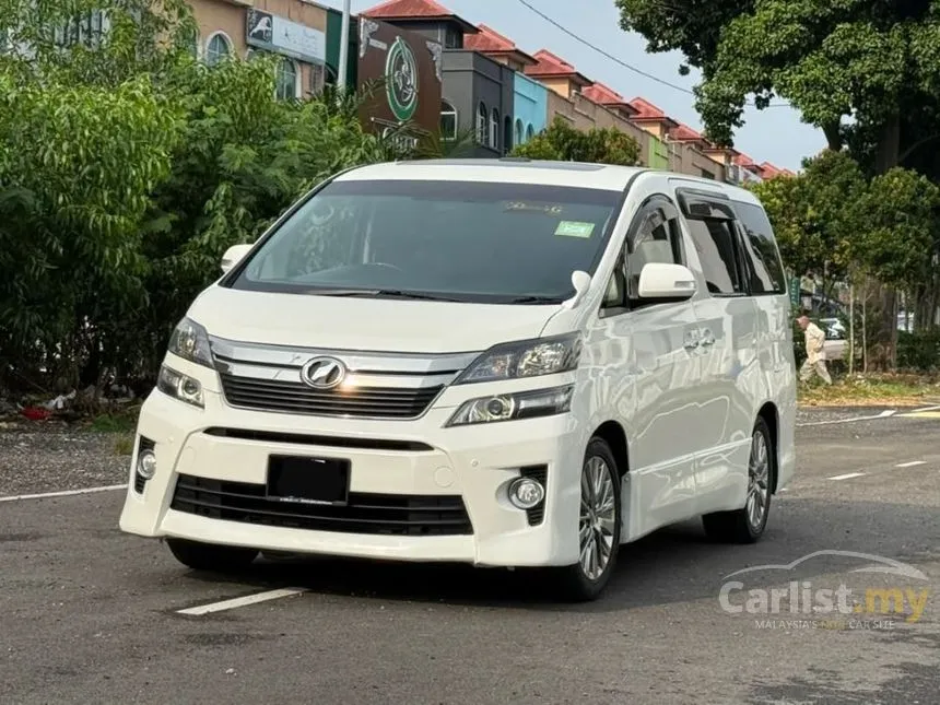 2014 Toyota Vellfire Z Golden Eyes MPV