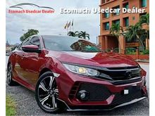 2017 Honda Civic 1.5 TC VTEC / FULL HONDA SERVICE RECORD / PADDLE SHIFT / REAR CAM / ABS / 4 NEWS TYRE