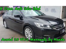 2015 Actual Year Honda Accord 2.0 i-VTEC VTi-L MODULO FULL SERVICE AND WARRANTY BY HONDA UNTIL 2020 ( 5 YEAR OR 100K KM ) FULL LOAN