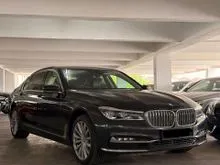 2016 BMW 730Li 2.0 Non Hybrid Model Original Mileage