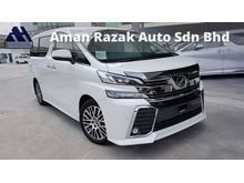 2017 Toyota Vellfire 2.5 MPV 2.5 ZG Pre Crash JBL Home Theater Sound 360 Camera Sunroof Pilot Seat Unreg For Sale No GST
