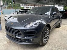 2018 Porsche Macan 2.0 Grey (Reverse Camera, Pan Roof, Black & Red Interior, Lane Keeping Assist)