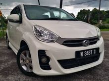 PROMOSI TAHUN BARU(Muka 2k)(300+/bln)(Confirm 2013)(Percuma Warranty)(2013 Perodua Myvi 1.3 SE Hatchback Auto)(1 Lady Owner)(White)