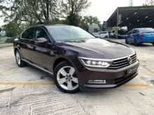 24JAM LULUS/MUKA 500/L0AN PASTI LULUS /FREE WARRANTY2017 Volkswagen Passat 1.8 TSI Comfortline Sedan