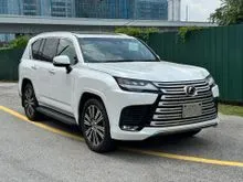 2022 BLACK INT MARK LEVINSON 360CAM AIR SUSPENSION DIGITAL METER SOFT CLOSE DOOR HUD BSM DIM Lexus LX600 3.5 3.4 UNREG
