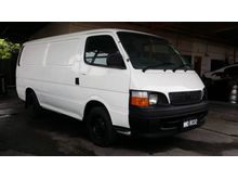 2004 Toyota Hiace 3.0 (M) 950-5000Kg No GST Charges