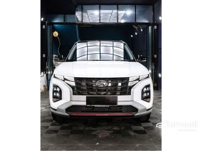 Jual Mobil Hyundai Creta 2024 Prime 1.5 di Banten Automatic Wagon Putih Rp 333.440.000
