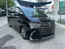 2025 Toyota ALPHARD 2.5 Z SPEC FULL SPEC JBL HUD 5K KM
