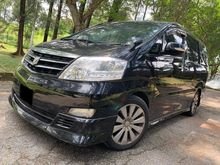 Toyota ALPHARD 3.0 (A) P/DOOR P/BOOT S/ROOF SOUND SYSTEM MZG FULL HARI RAYA