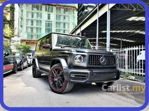 UNREG 2019 Mercedes-Benz G63 AMG 4.0 V8 BI-TURBO MAGON EDITION NIGHT PACKAGE BLACK MAGNO NAPPA SEAT PANORAMIC ROOF AMG RIDE CONTROL SPORT EXHAUST