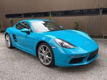 2017 Porsche 718 2.0 Cayman Coupe Turbo