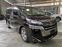 2018 Toyota Vellfire 2.5 NEW FACE LIFT MODEL 8SEATERS 2POWER DOORS 4YEARS WARRANTY UNREGISTERED