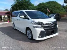 2016 Toyota Vellfire 2.5 MPV