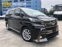 2015 Toyota Vellfire 2.5 Z A Edition MPV GARNISH LIMITED KIT DARK PURPLE UNREG
