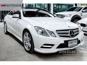 2012 Mercedes-Benz E200 1.8 AMG CGI BlueEFFICIENCY Coupe
