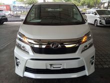 2013 TOYOTA VELLFIRE Z 2.4 (A) UNREG .CHEAPEST WITH GST .LOCAL AP .ORIGINAL MILEAGE 31K .TOP GRADE CAR .ORIGINAL CONDITION .