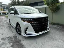 2024 Toyota Alphard 2.5 Z HUD TWIN-ROOF 4CAM AUTO-PARKING MODELLISTA BODY-KIT 8300KM UNREG
