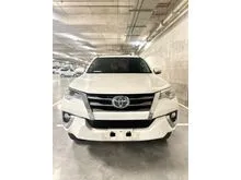 2016 Toyota Fortuner 2.4 VRZ 4X2 SUV White on Brown Odo 70 Rb (TERMURAH)
